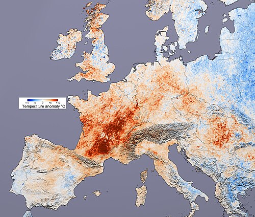 European heat wave of 2003